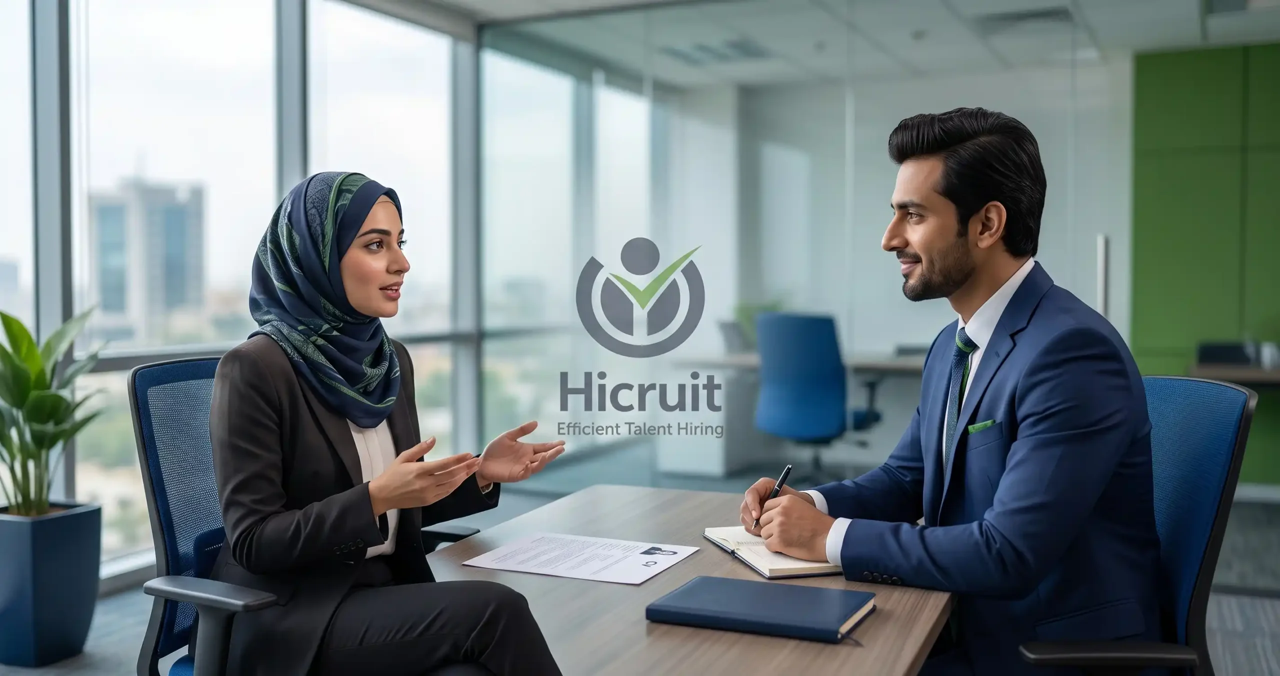 Candidate answering why should we hire you during a job interview