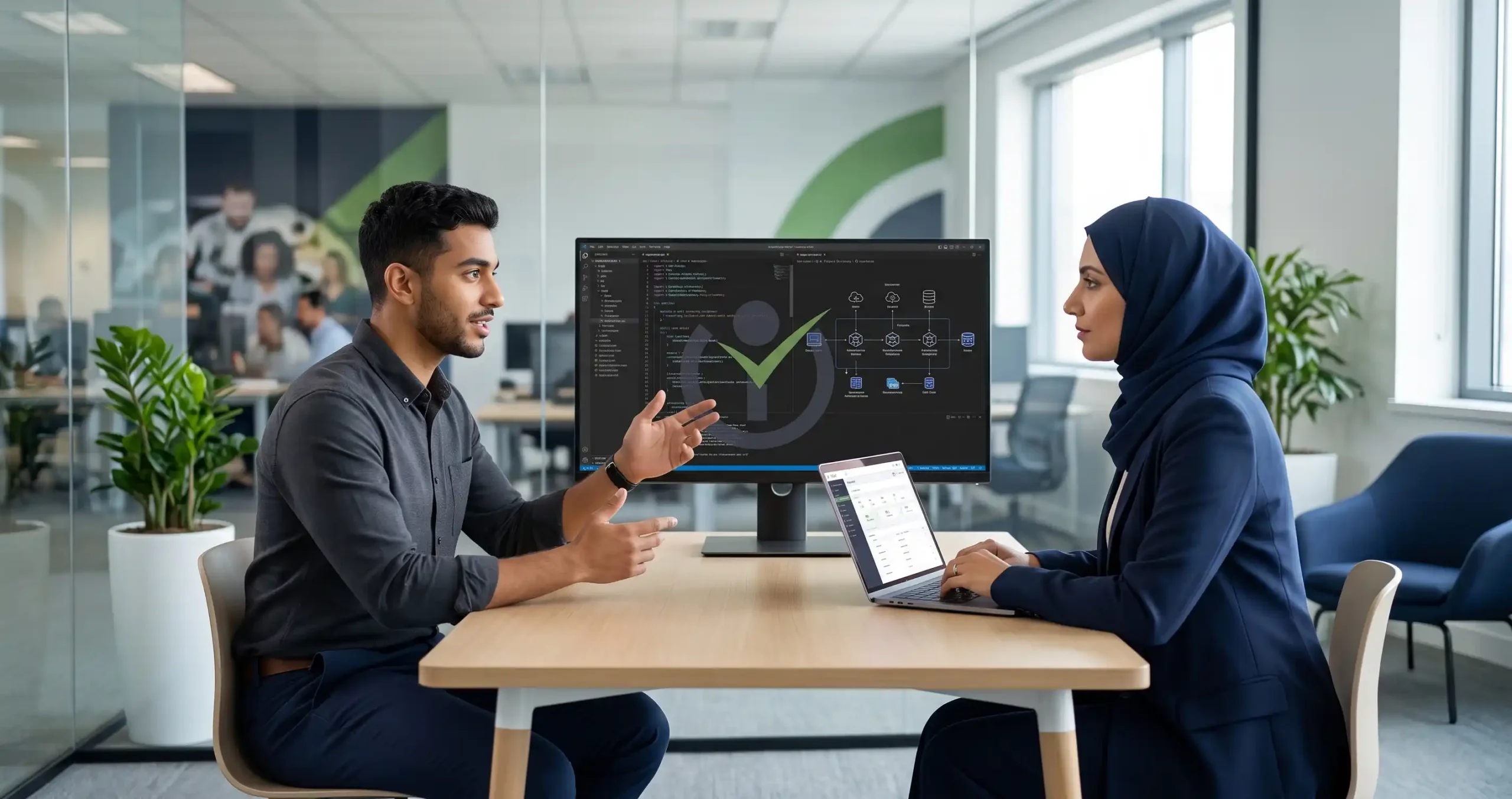 Software engineer preparing for technical and behavioral interview questions